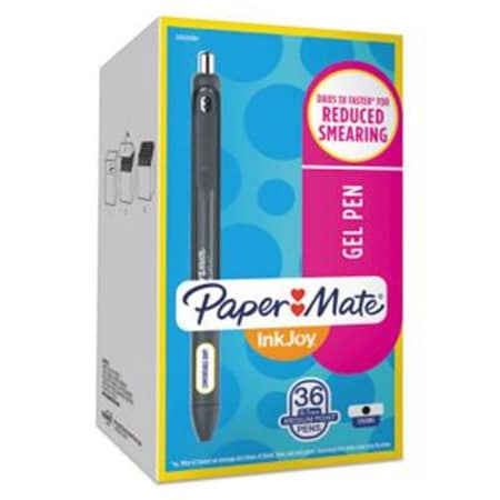 Paper Mate Papermate PAP2003996 Inkjoy Medium Black Gel Pen - 36 Count 2003996